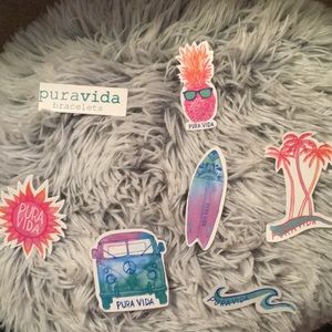 7 Pura Vida Stickers